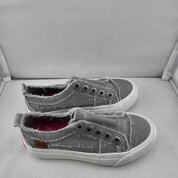 Blowfish Malibu Lunar Smoked 3982 Platform Sneakers Slide-in Kids 12 New W/O Box - Picture 5 of 8